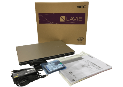 NEC LAVIE 15.6型 ノートパソコン PC-NX750JAG / 第8世代 Corei7+SSHD1TB+8Gメモリ Win10