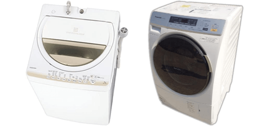 購入から5年以上経過している洗濯機